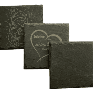 Untersetzer Schiefer (4er Set)